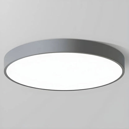 Round LED Ceiling Light Fixture Dimmable Modern Flush Mount for Living Room Bedroom Hallway Energy Efficient Lighting