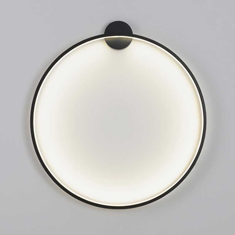 Modern Circle | Wall Light with Soft LED Glow | Stylish Sconce for Ambient Illumination
