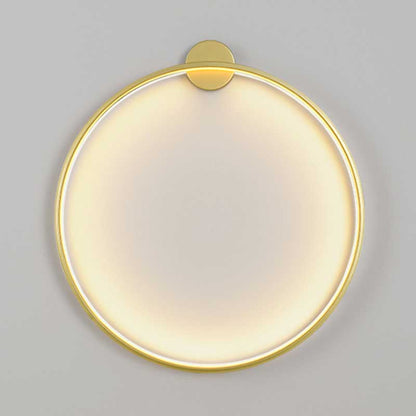Modern Circle | Wall Light with Soft LED Glow | Stylish Sconce for Ambient Illumination