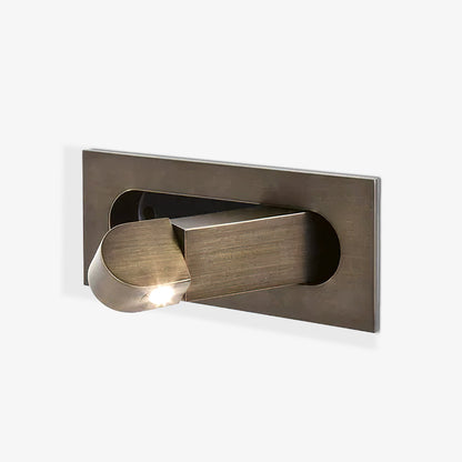 Adjustable LED Bedside Reading Light Wall Mount with Push Button Control – Space-Saving Swing Arm Design in Multiple Finishes