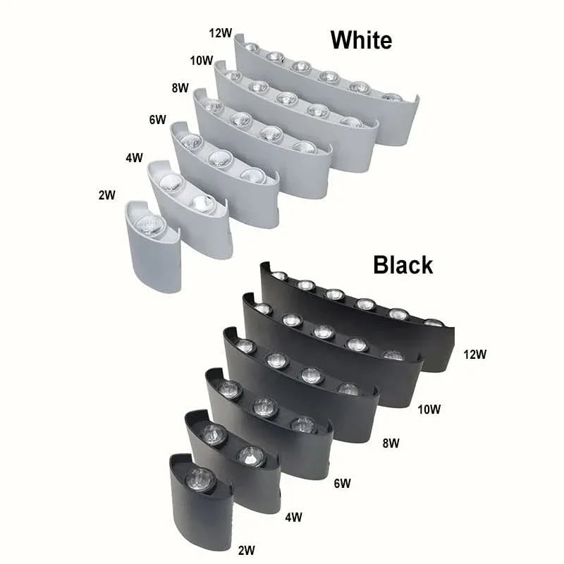 GLOWFLOW – Up Down Wall Mount Light for Elegant Home Decor