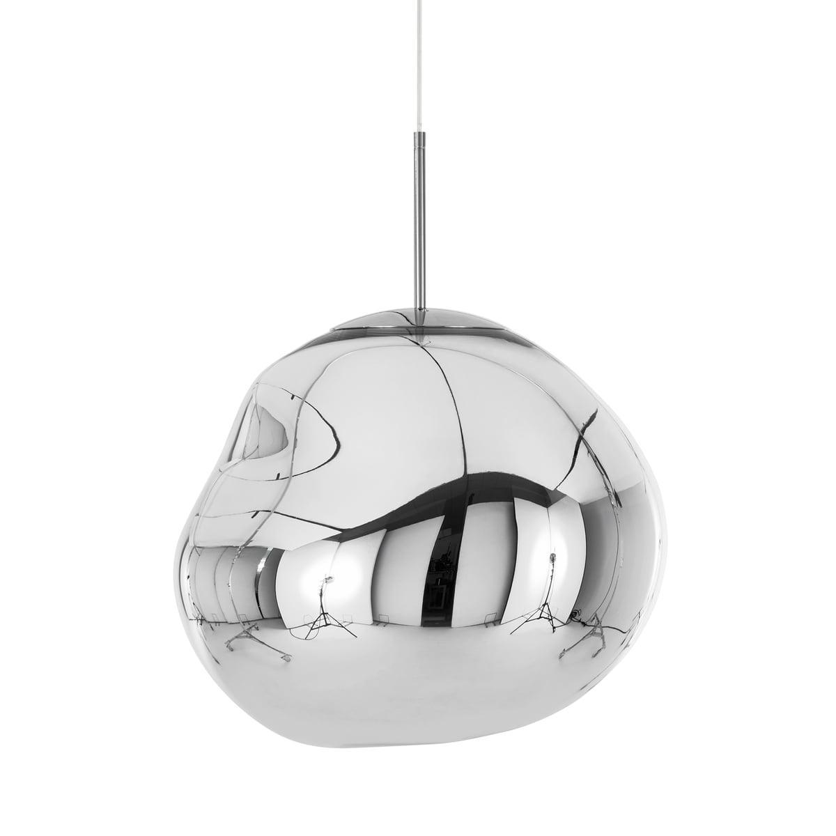 Reflective Globe Pendant Light Fixture with Adjustable Drop | Metal Hanging Ceiling Lamp for Kitchen Island Dining Room Living Space | Avail