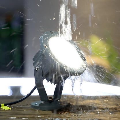 Modern Outdoor LED Spotlights – Energy Efficient Garden Lighting in Black