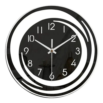 Modern Scandinavian | Wall Clock with Silent Mechanism | Elegant Design for Minimalist Interiors