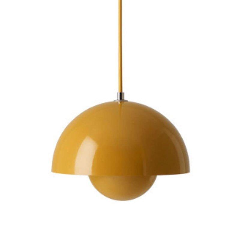Dome Hanging Lamp with Adjustable Cord E27 Socket for Dining Room Kitchen Island Bar Counter Nordic Metal Shade Overhead Fixture LED Ready