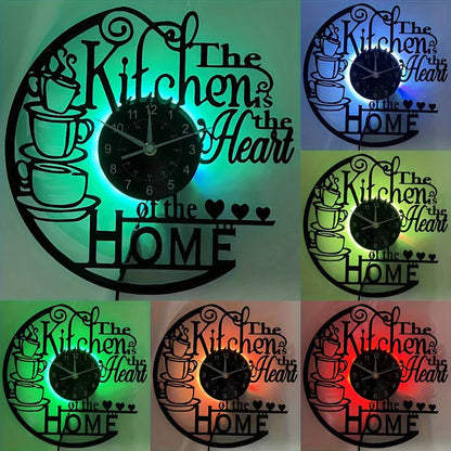 Modern Oversized Wall Clock with Jumbo Numbers – Silent Non-Ticking Timepiece for Kitchen Living Room Office