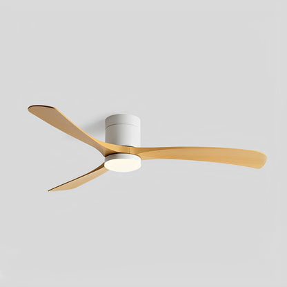 Whisper-Quiet Ceiling Fan with Integrated LED Light – 6 Speed Reversible Airflow for Year-Round Comfort in Living Room Bedroom