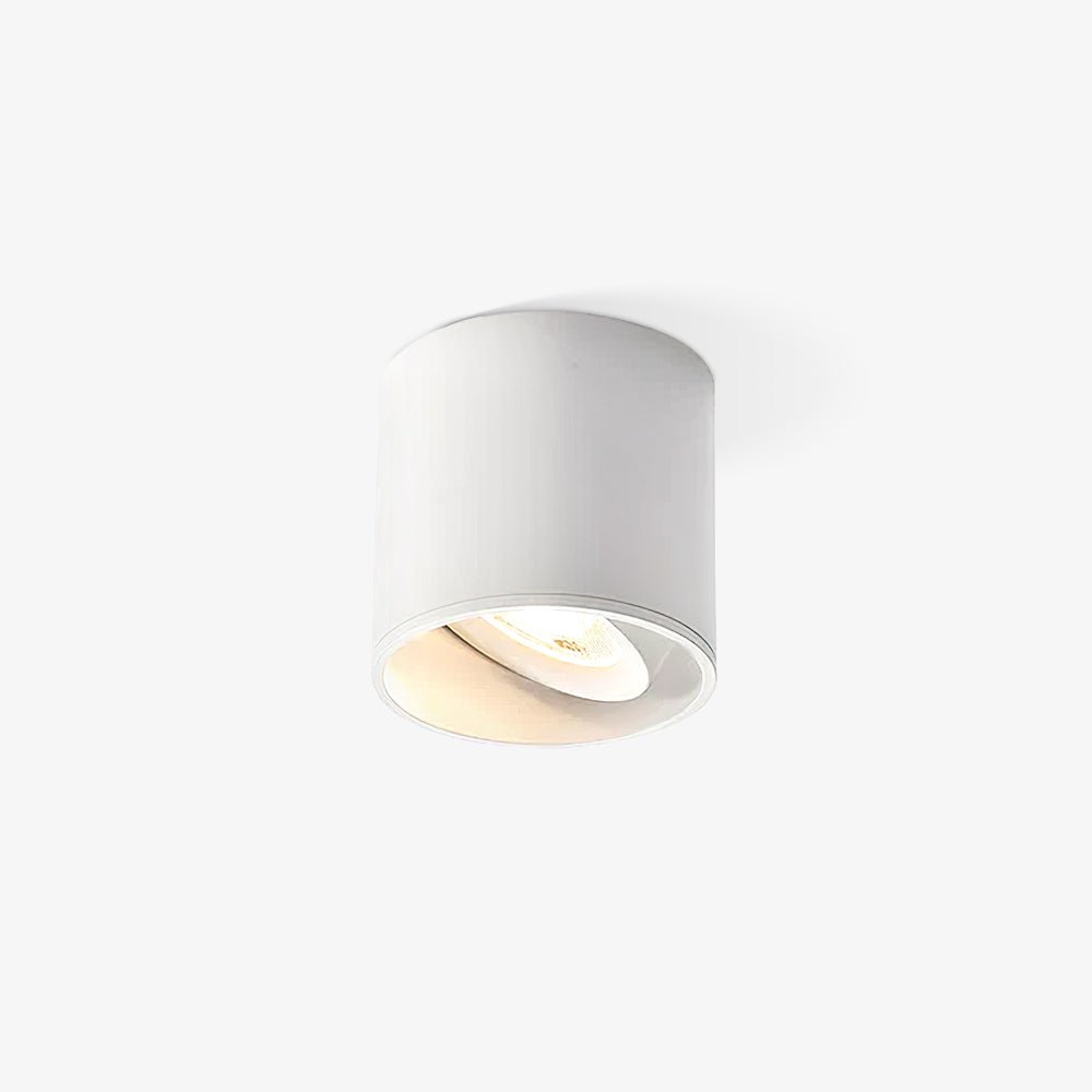 Compact LED Flush Mount Light 3×3 in Aluminum Surface Fixture Bedroom Hallway Kitchen Ceiling Wall Sconce 7W Warm Neutral Cool White Indoor