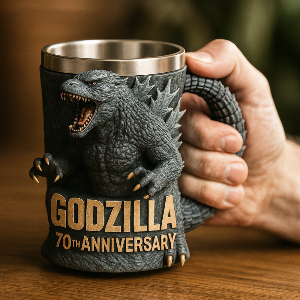 Monster Mug | 3D Sculpted Ceramic Coffee Cup with Unique Design | Fun Drinkware for Home and Office