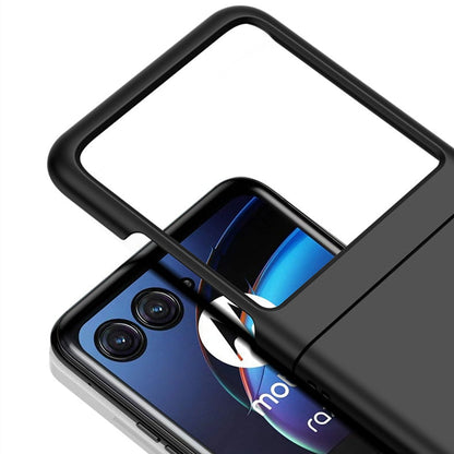 Protective Phone Case for Foldable Flip Smartphones – Anti-Fingerprint Hardshell Cover with Raised Edges & Precise Cutouts – Compatible