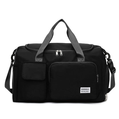 Gym Duffle Bag with Shoe Compartment – Multi-Pocket Travel Duffel for Sports & Weekends