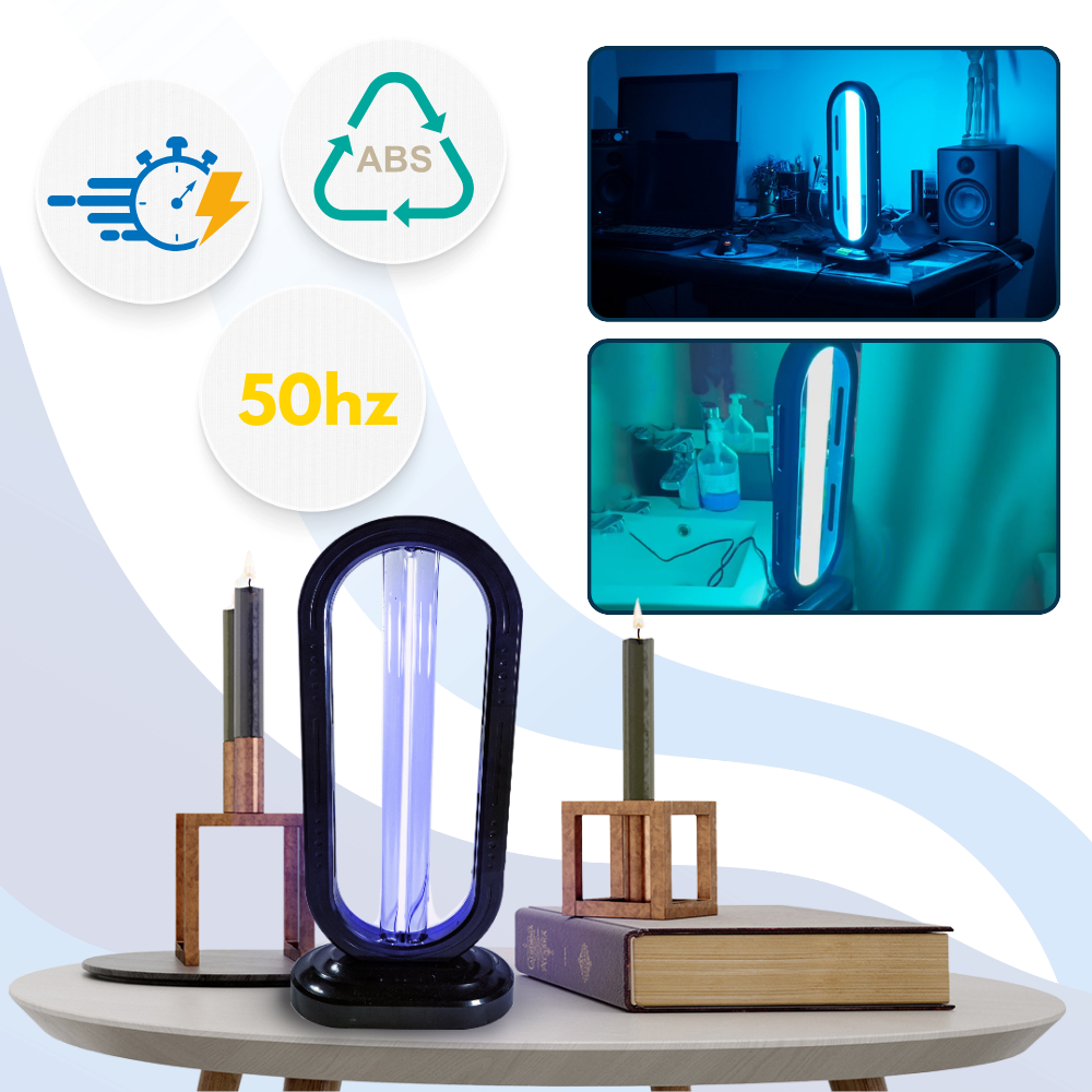 Ortekor Multi-Surface UV Disinfectant Bulb | Powerful UV-C Light for Bed Bug Elimination | Chemical-Free Solution for Home and Travel