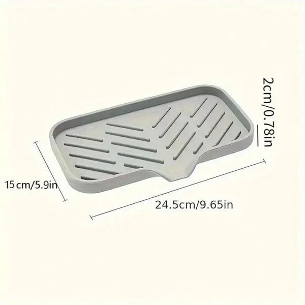 COUNTERLIVA – Kitchen Drain Pad for Sponges & Utensils