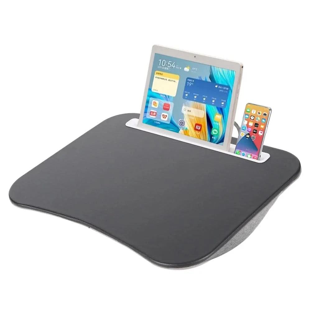 DESKLIVA – Multifunctional Laptop Desk with Cushion Support