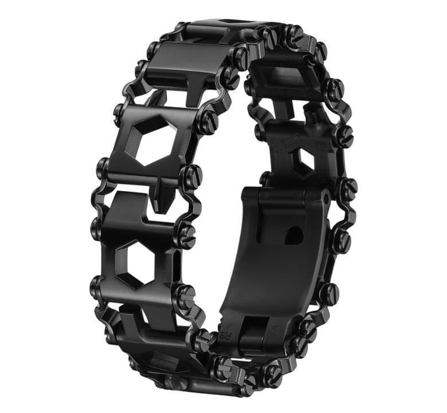 Multitool Gear | 29-in-1 Stainless Steel Watch Strap with Hidden Tools | Adjustable Design for Outdoor Adventures