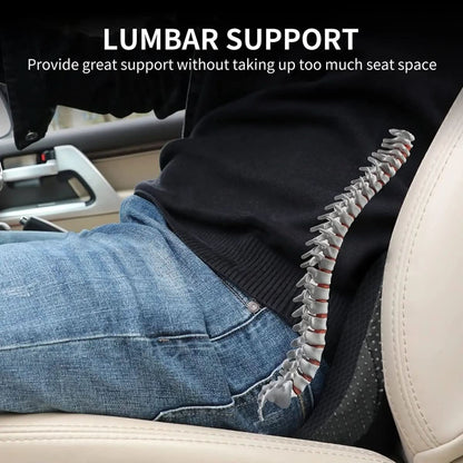 Memory Foam Seat Cushion for Lower Back Support & Pressure Relief in Cars, Office Chairs & Home Use – Ergonomic Design for Daily Comfort