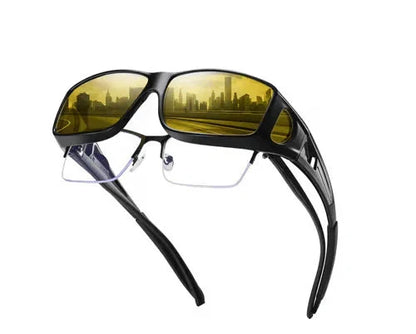 Night Driving Glasses | Glare Protection | Completely Blocks Side Light