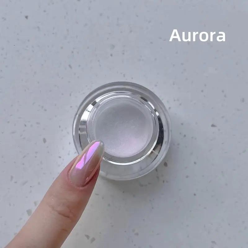 Mirror-Finish Chrome Powder for Nails – Ultra-Reflective Pigment for Gel Manicures & Salon Effects at Home