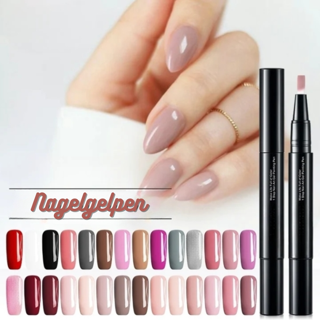 Gel Nail Art Pens Fast-Drying High-Pigment Formula for Precise Lines Ombre Gradients French Manicure Home Use 3-in-1 Polish
