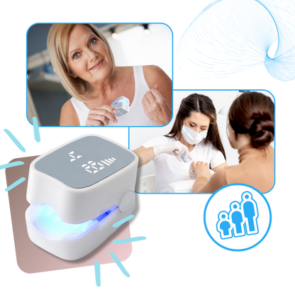 Dispositivo de láser frío para hongos en las uñas, dispositivo láser para uñas con modo de pulso, dispositivo láser para uso doméstico, herramienta de cuidado de uñas para los dedos de los pies