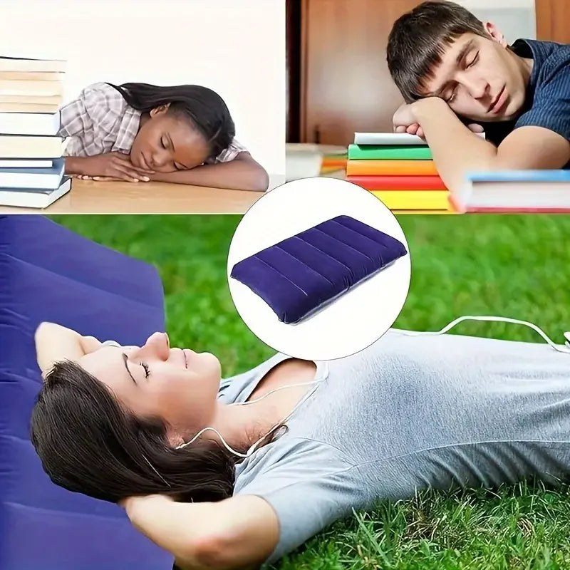 Napvoy | Inflatable Travel Pillow with Ergonomic Design | Compact & Lightweight for Comfort Anywhere