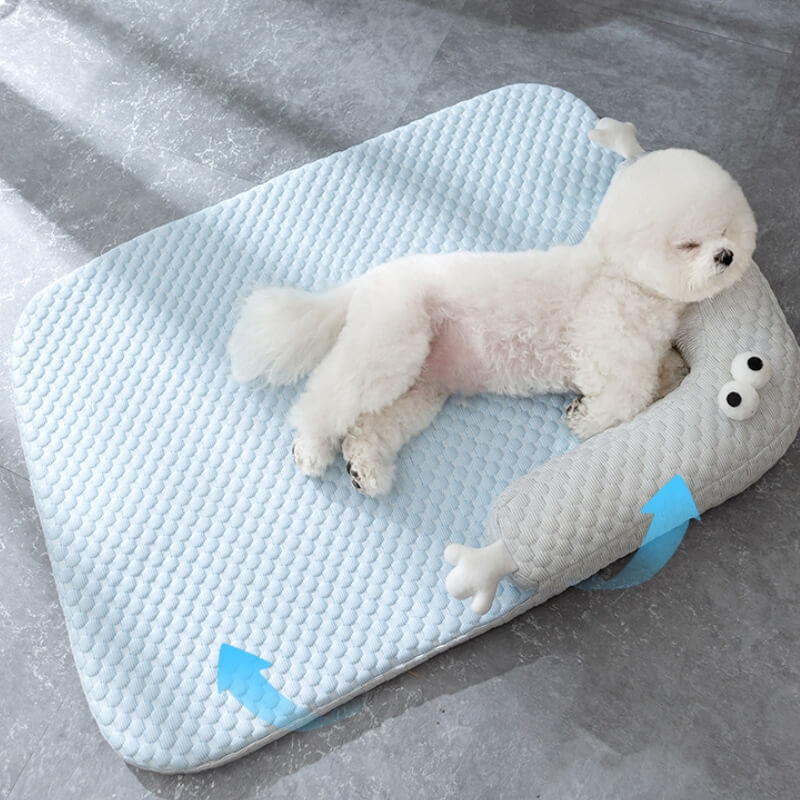 Cooling Pet Bed | Dog Bed with Advanced Cooling Technology | Non-Slip Design for Ultimate Comfort