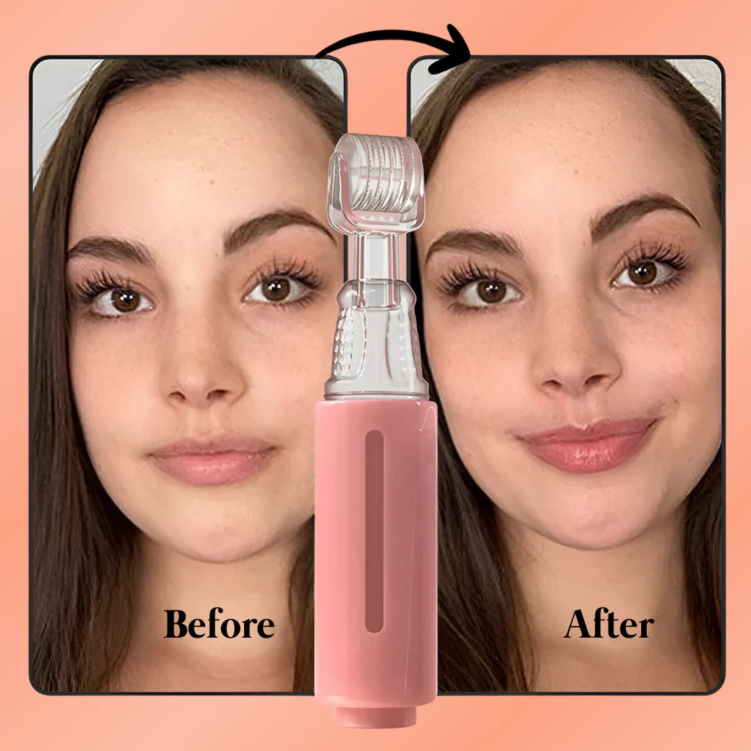 Lip Plumper for Fuller Lips, Natural Lip Plumper Kit with Gentle Formula for At Home Use