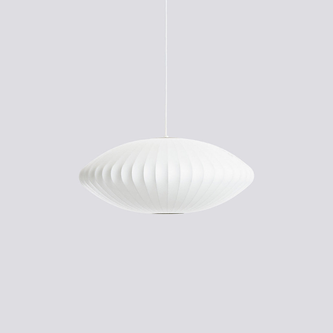 Steel Wire Silk Shade Ceiling Light 20 in White for Kitchen Island Dining Room Modern Pendant Lamp Hanging Fixture Adjustable Cord E26 Base