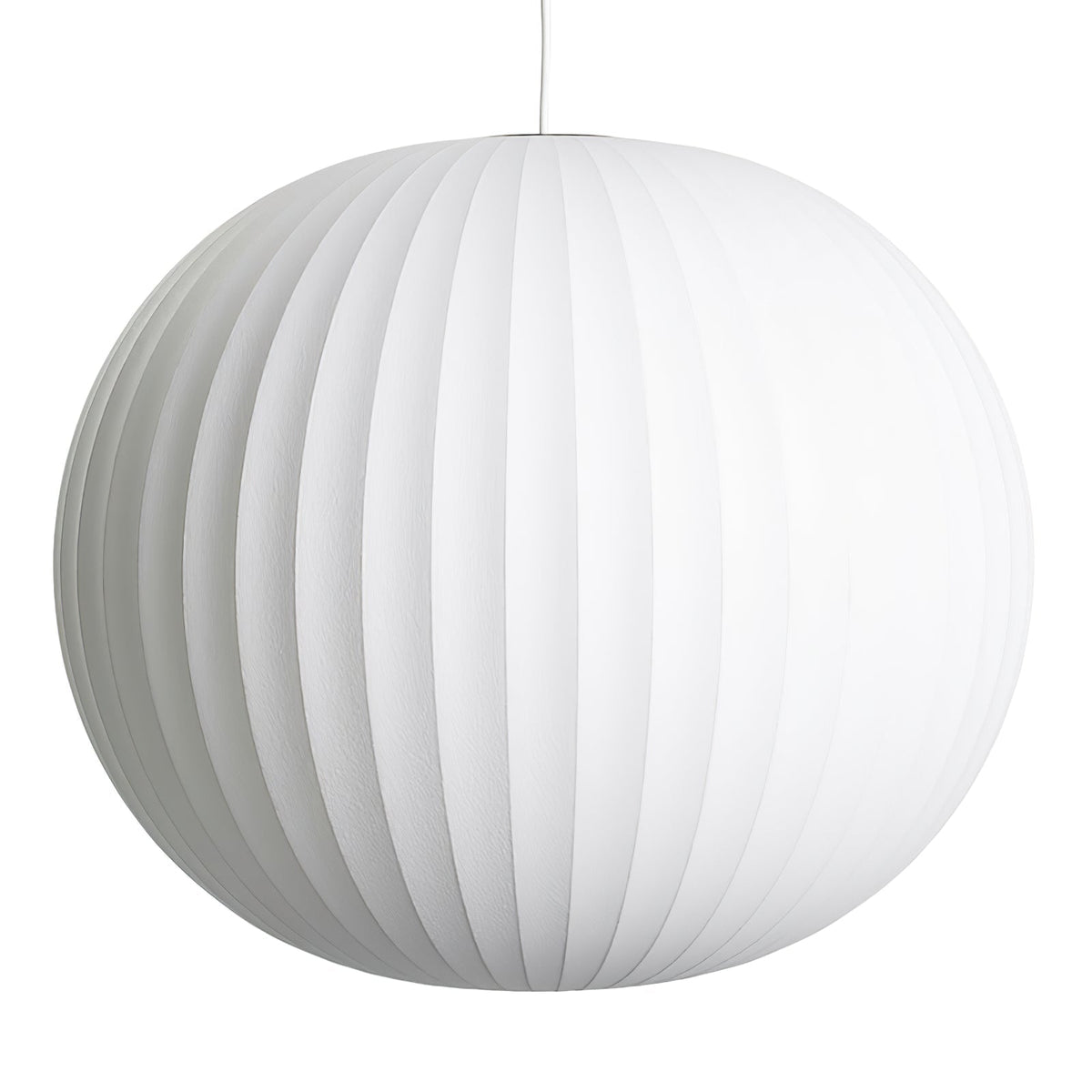 Steel Wire Silk Shade Ceiling Light 20 in White for Kitchen Island Dining Room Modern Pendant Lamp Hanging Fixture Adjustable Cord E26 Base