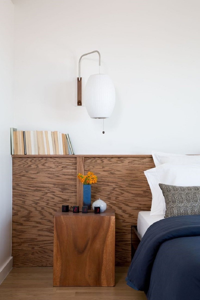 Plug-In Wall Sconce with Swivel Bracket & Frosted Glass Shade – 16 in Height, 59 in Cord – Adjustable Bedroom & Living Room Accent Light for