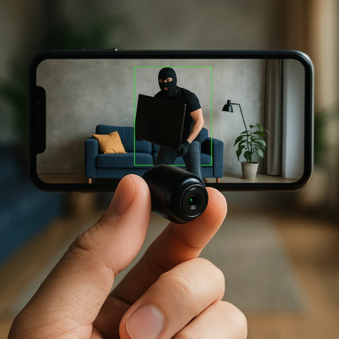 Wireless Nanny Camera with Audio – 1080P Covert Surveillance