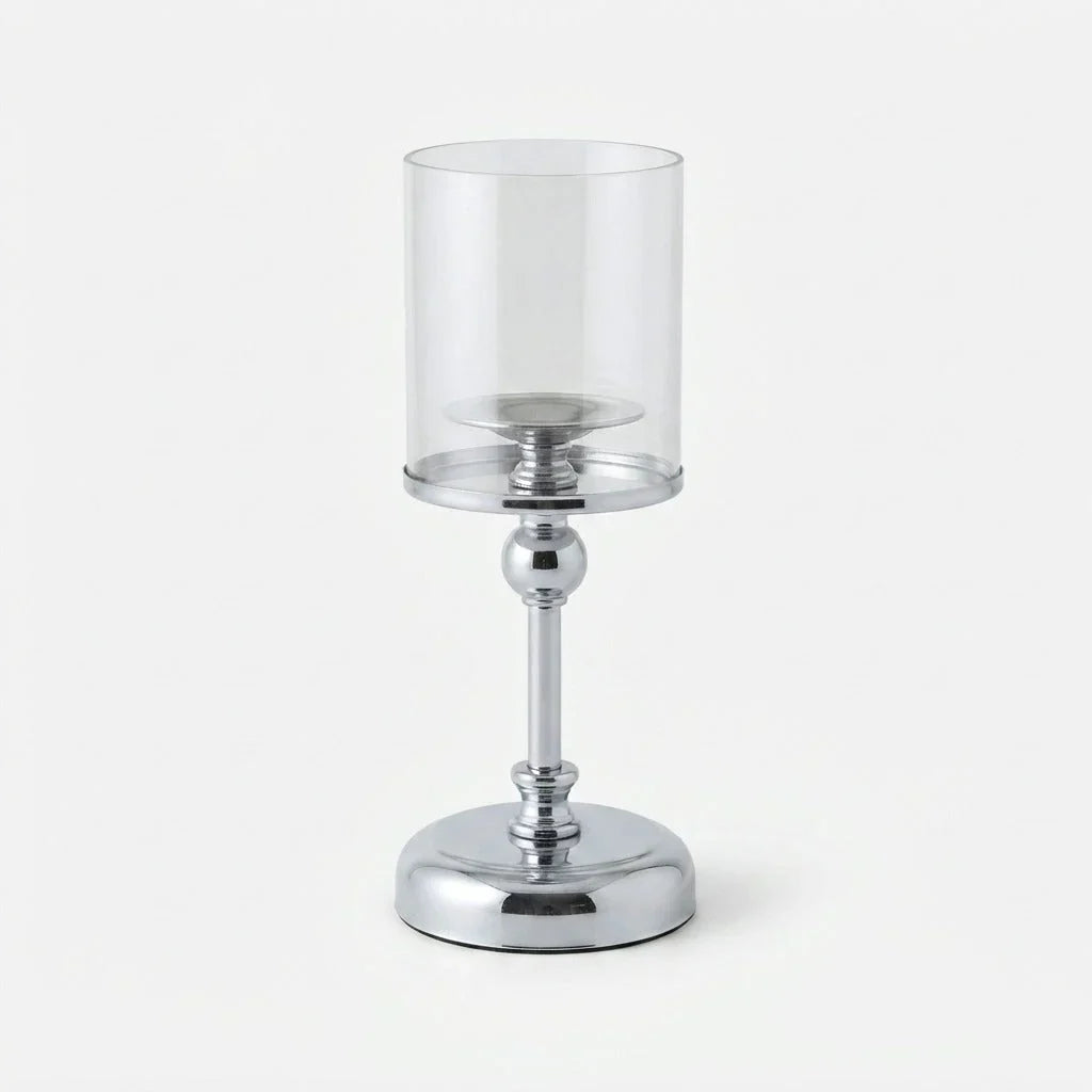 Nora Gold Candle Holder - Nordic Metal, Versatile Design
