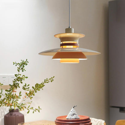 Overhead Hanging Ceiling Light Metal Dome Shade Adjustable Height for Dining Table Kitchen Island Bedroom Study
