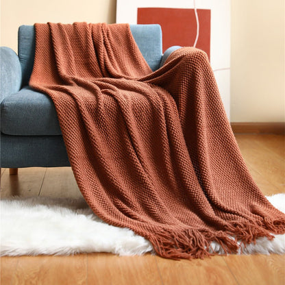 Nordic Collection | Knitted Blanket with Luxurious Softness | Versatile Throw for All Seasons