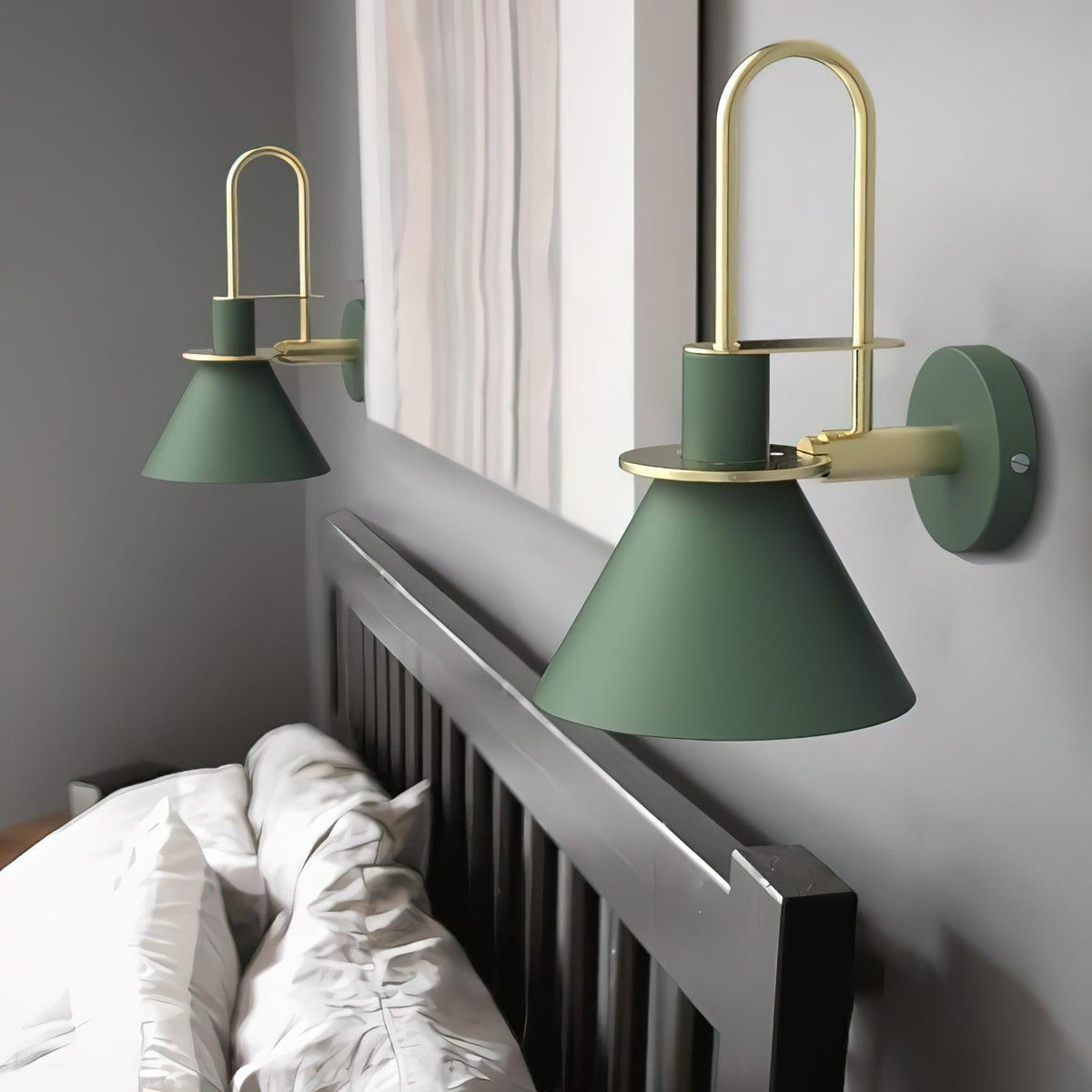 Industrial Iron Sconce Light for Hallways Kitchens & Entryways – Modern Matte Side Lighting for Residential and Commercial Use