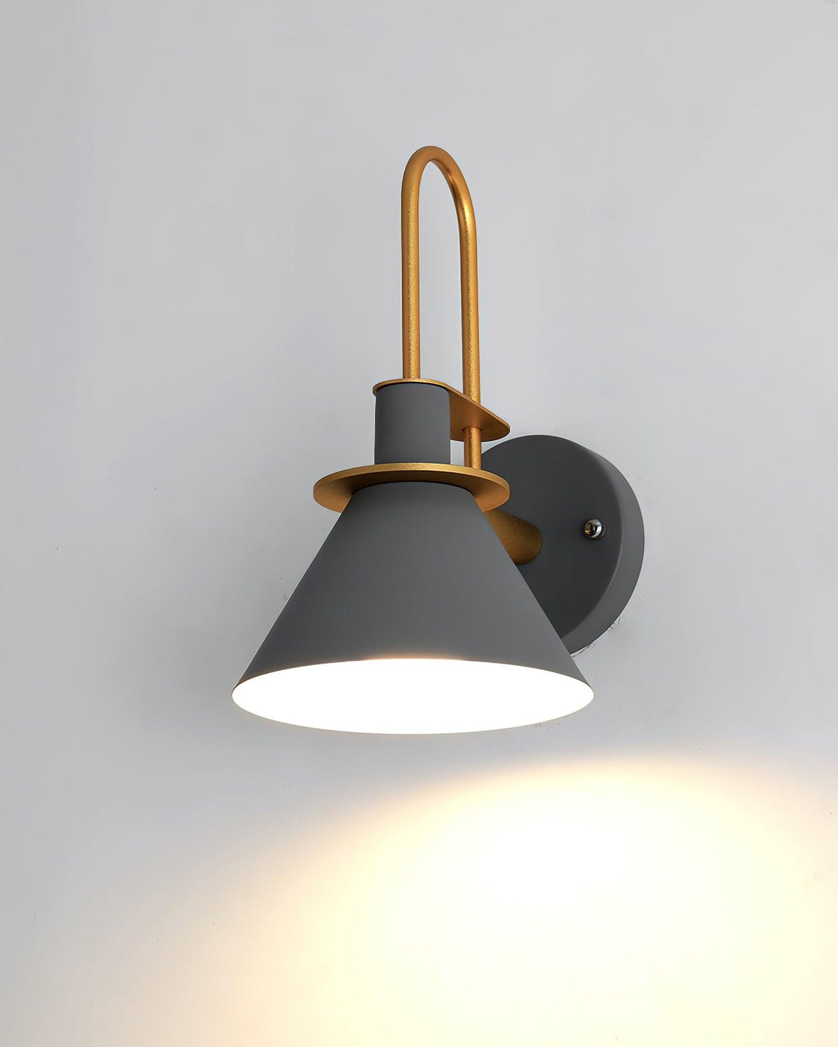 Industrial Iron Sconce Light for Hallways Kitchens & Entryways – Modern Matte Side Lighting for Residential and Commercial Use
