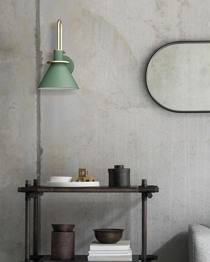 Industrial Iron Sconce Light for Hallways Kitchens & Entryways – Modern Matte Side Lighting for Residential and Commercial Use