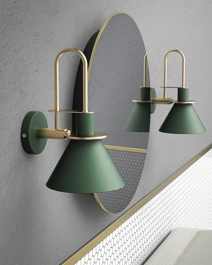 Industrial Iron Sconce Light for Hallways Kitchens & Entryways – Modern Matte Side Lighting for Residential and Commercial Use