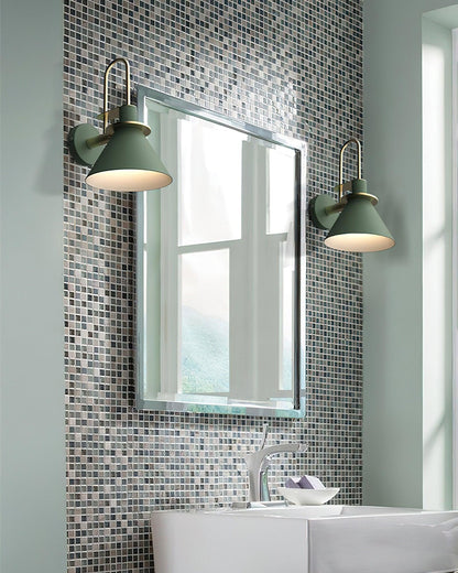 Industrial Iron Sconce Light for Hallways Kitchens & Entryways – Modern Matte Side Lighting for Residential and Commercial Use