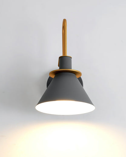 Industrial Iron Sconce Light for Hallways Kitchens & Entryways – Modern Matte Side Lighting for Residential and Commercial Use