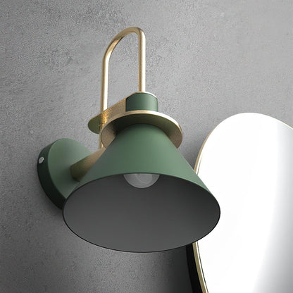 Industrial Iron Sconce Light for Hallways Kitchens & Entryways – Modern Matte Side Lighting for Residential and Commercial Use