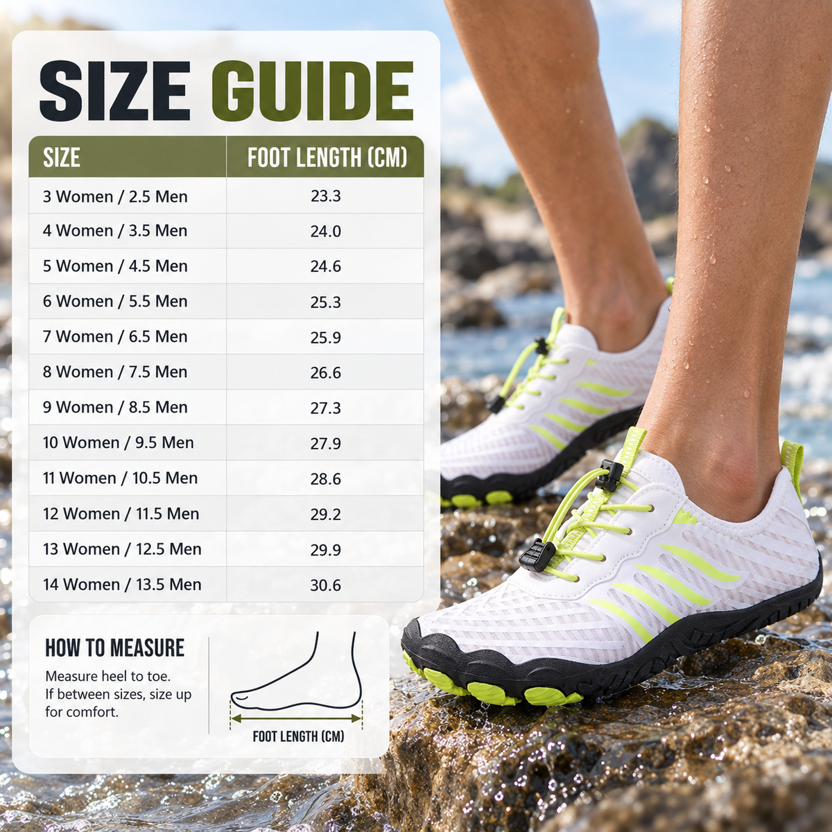 Zapatos de agua ligeros para senderismo, natación y trail running – Diseño minimalista flexible de secado rápido para hombres y mujeres, deportes anfibios