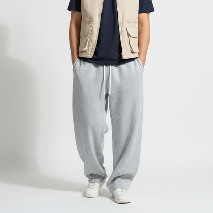 Men's Loose-Fit Joggers – Elastic Waistband Sweatpants with Drawstring for Gym, Running & Everyday Wear