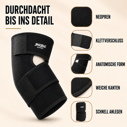 Adjustable Elbow Compression Sleeve with Targeted Support for Workouts Recovery Daily Activity