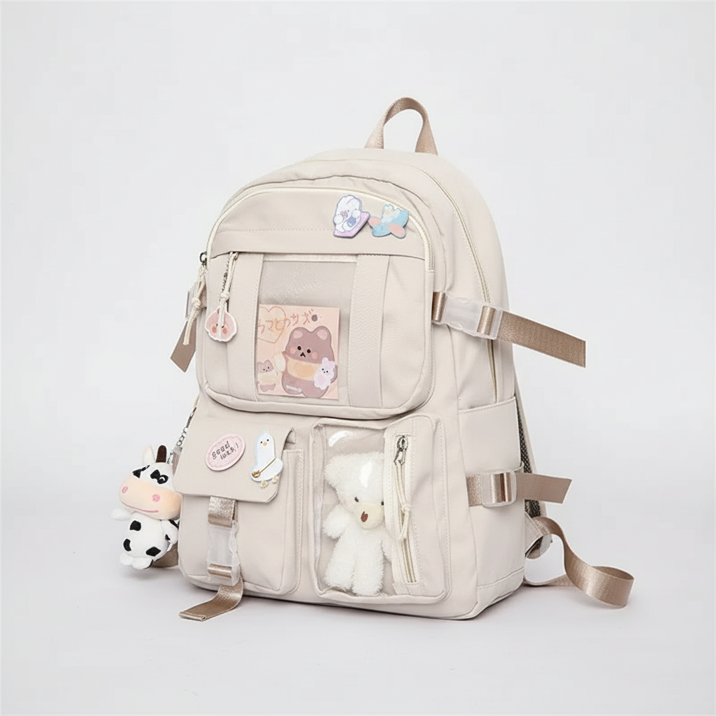 Student Backpack with Laptop Sleeve & Organizer Pockets – Adjustable Padded Straps, Ergonomic Design for School & Campus