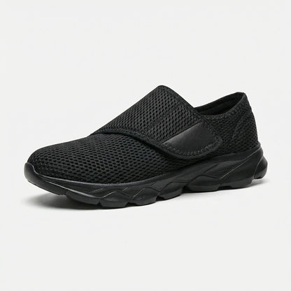 Extra-Wide Adjustable Mesh Slip-On Sneaker for Swollen Feet & Bunions – Cushioned Lightweight Walking Shoe for Men & Women