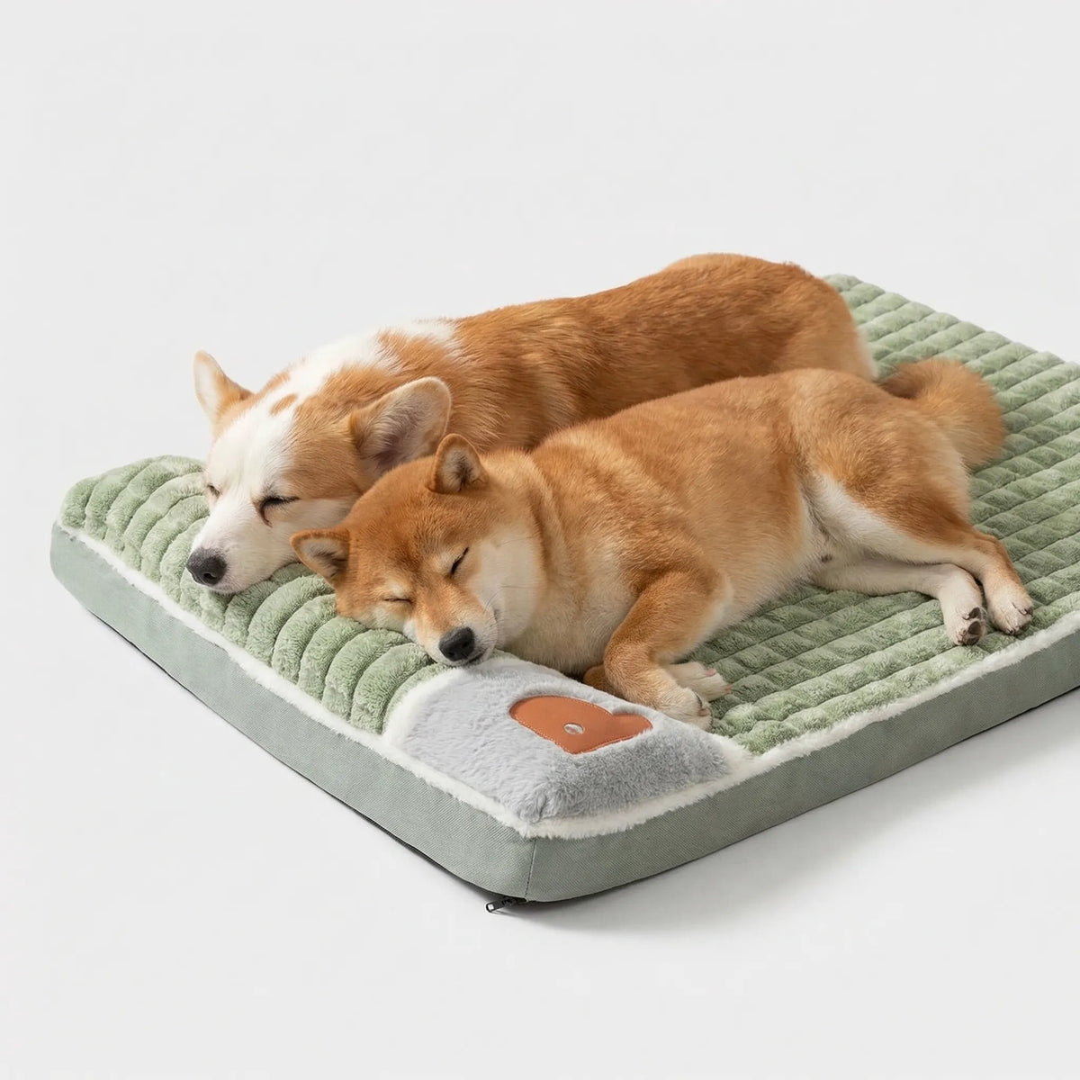 Quilted Orthopedic Dog & Cat Bed with Removable Washable Cover – Memory Foam Support for Joint Relief