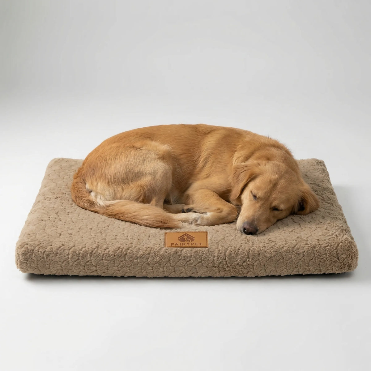 Cushioned Pet Resting Pad with Removable Washable Cover & Non-Skid Bottom for Dogs & Cats