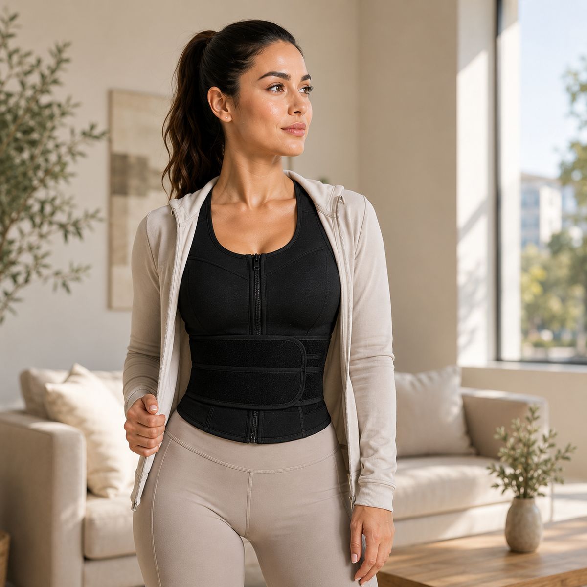 Adjustable Upper Body Support Vest for Shoulder Alignment and Spinal Relief – Breathable Neoprene Design for Daily Wear