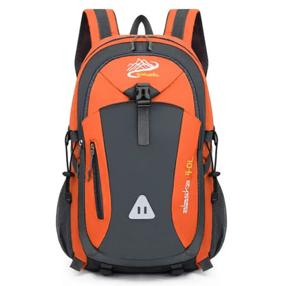 40L Outdoor Backpack with Padded Mesh Panels & Adjustable Straps for Hiking and Travel